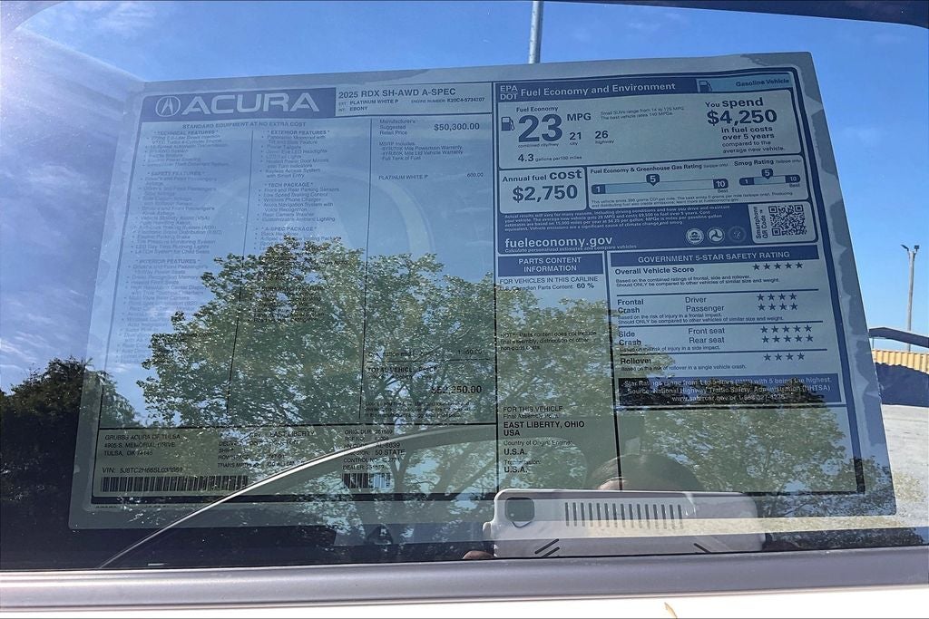 2025 Acura RDX A-Spec Package SH-AWD