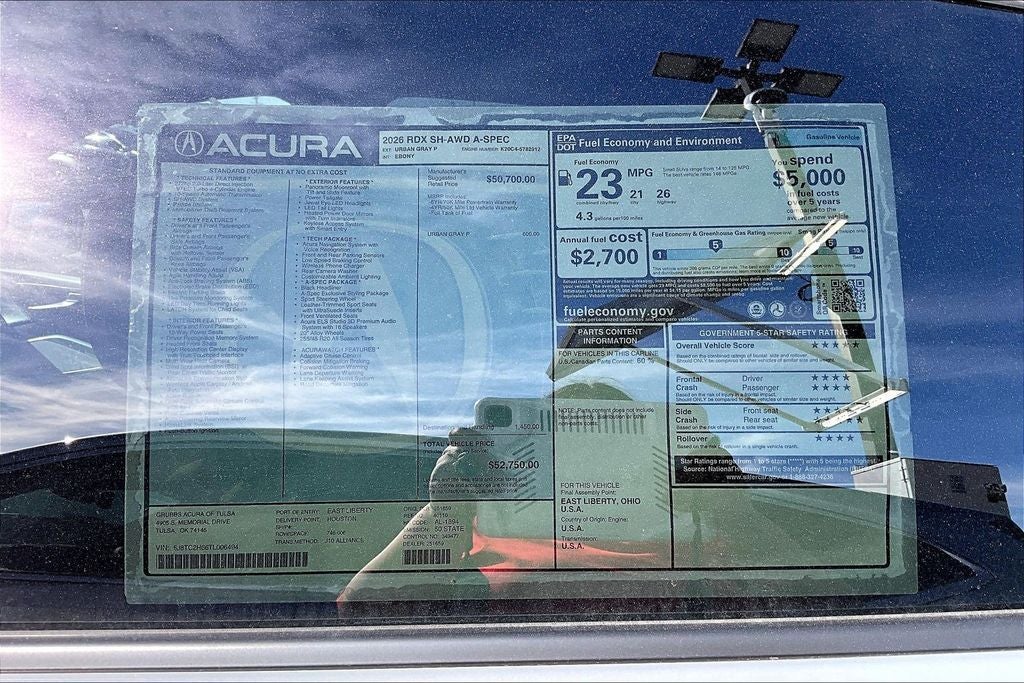 2026 Acura RDX A-Spec Package SH-AWD