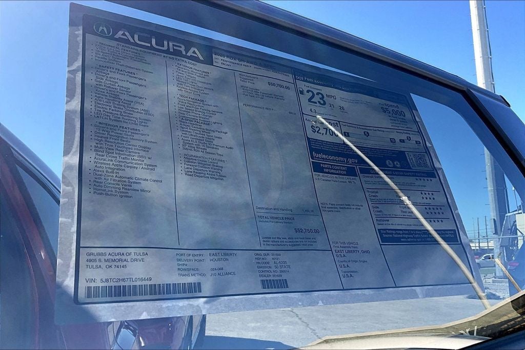 2026 Acura RDX A-Spec Package SH-AWD