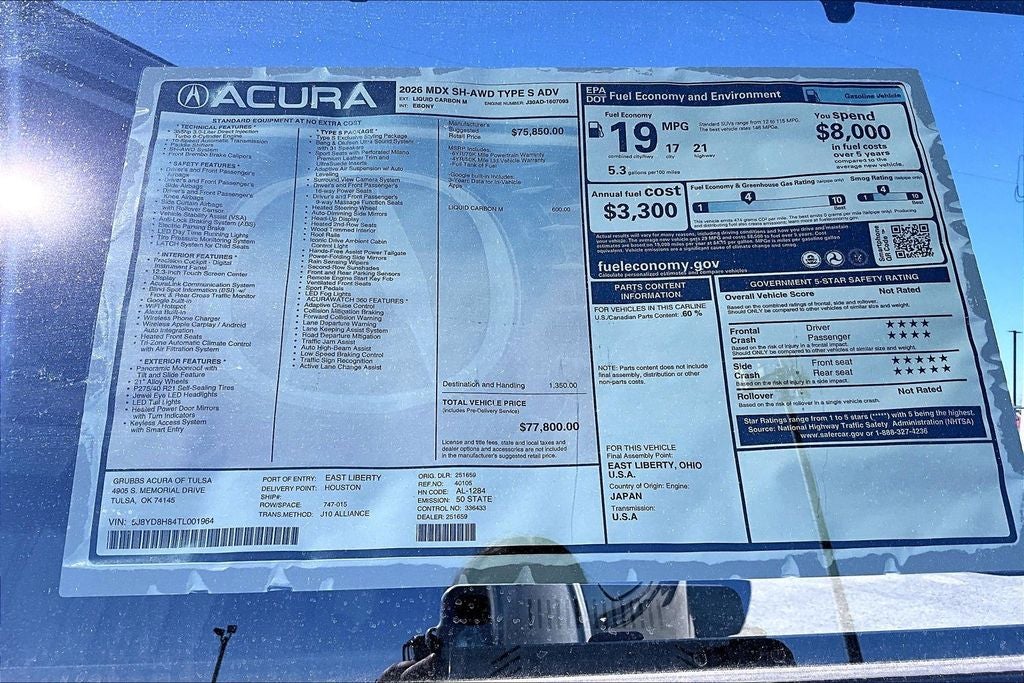 2026 Acura RDX A-Spec Package SH-AWD