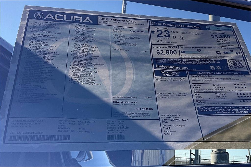 2025 Acura RDX Advance Package SH-AWD