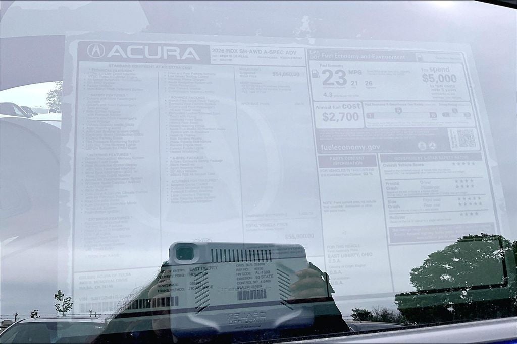 2026 Acura RDX A-Spec Advance Package SH-AWD