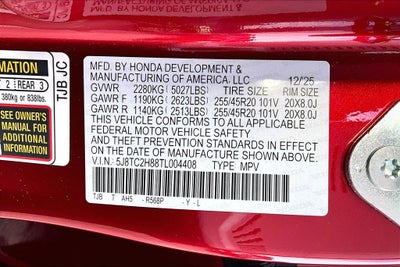 2026 Acura RDX A-Spec Advance Package SH-AWD