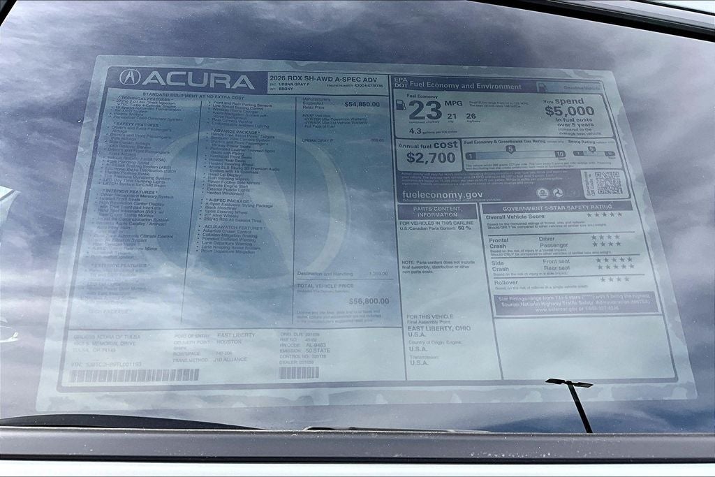 2026 Acura RDX A-Spec Advance Package SH-AWD