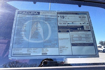 2026 Acura MDX Type S w/Advance Package SH-AWD