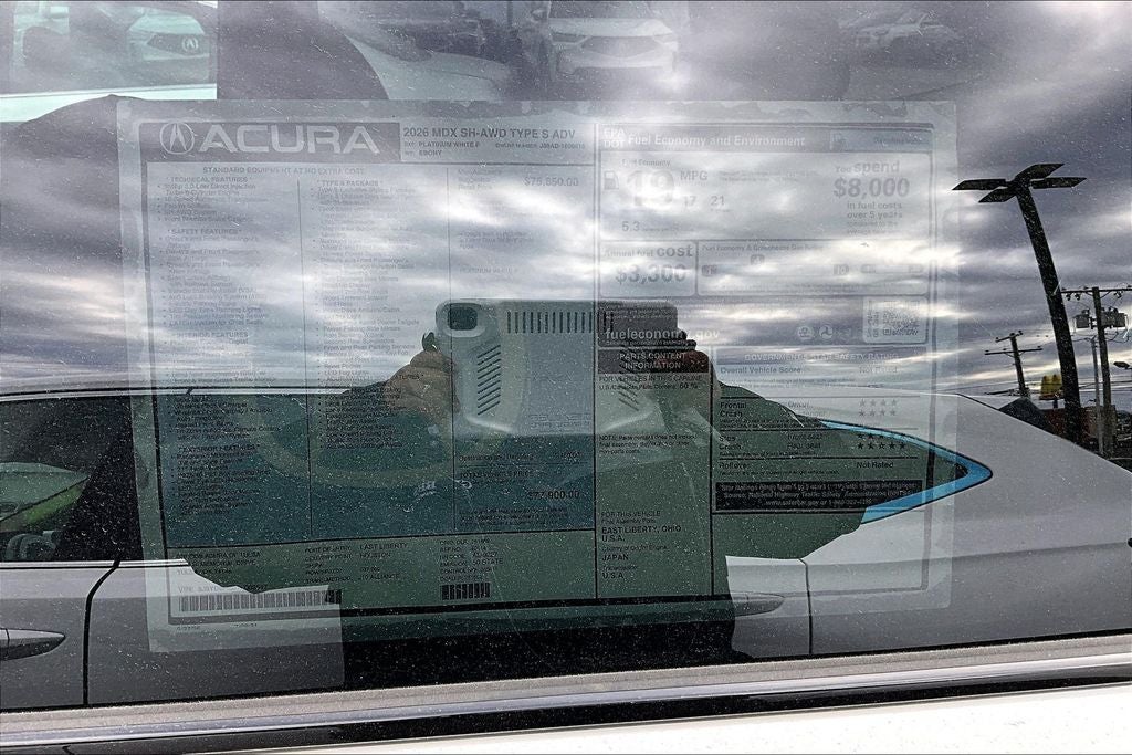 2026 Acura MDX Type S w/Advance Package SH-AWD