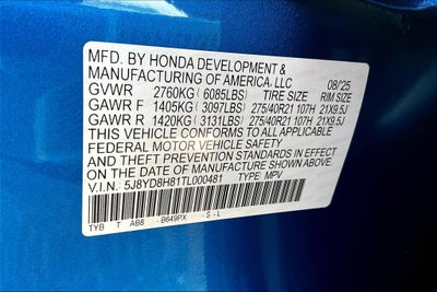 2026 Acura MDX Type S w/Advance Package SH-AWD