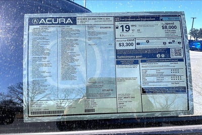 2026 Acura MDX Type S w/Advance Package SH-AWD