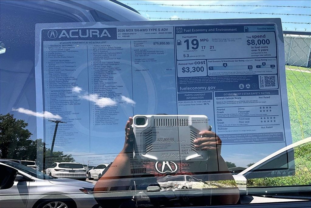 2026 Acura MDX Type S w/Advance Package SH-AWD