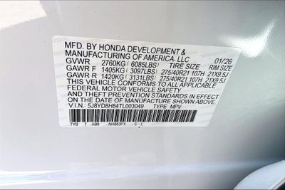 2026 Acura MDX Type S w/Advance Package SH-AWD