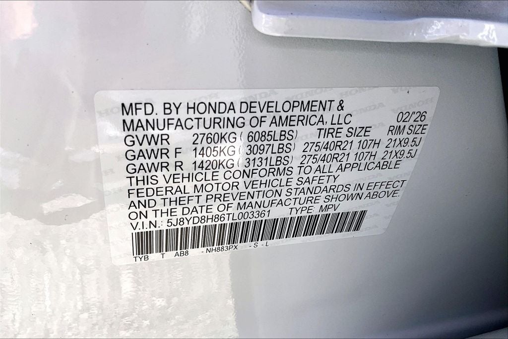 2026 Acura MDX Type S w/Advance Package SH-AWD