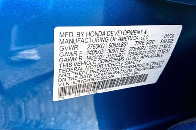 2026 Acura MDX Type S w/Advance Package SH-AWD
