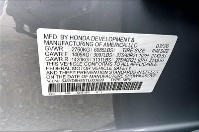 2026 Acura MDX Type S w/Advance Package SH-AWD