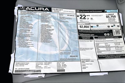 2026 Acura MDX Technology Package