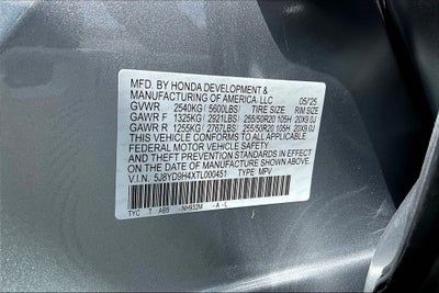 2026 Acura MDX Technology Package