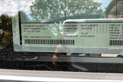 2026 Acura MDX Technology Package