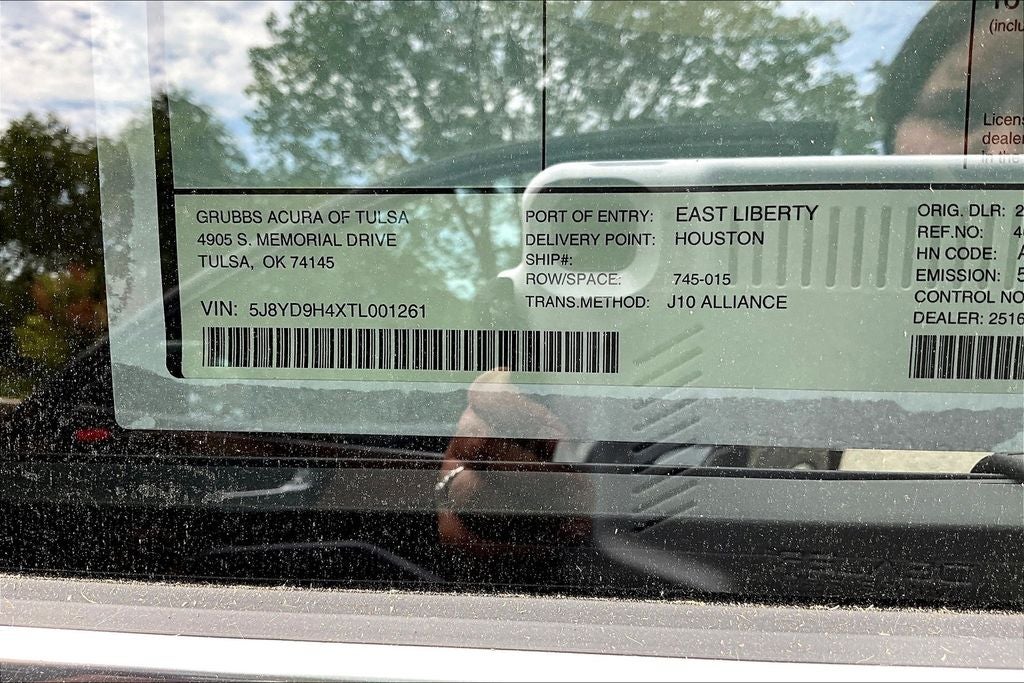 2026 Acura MDX Technology Package