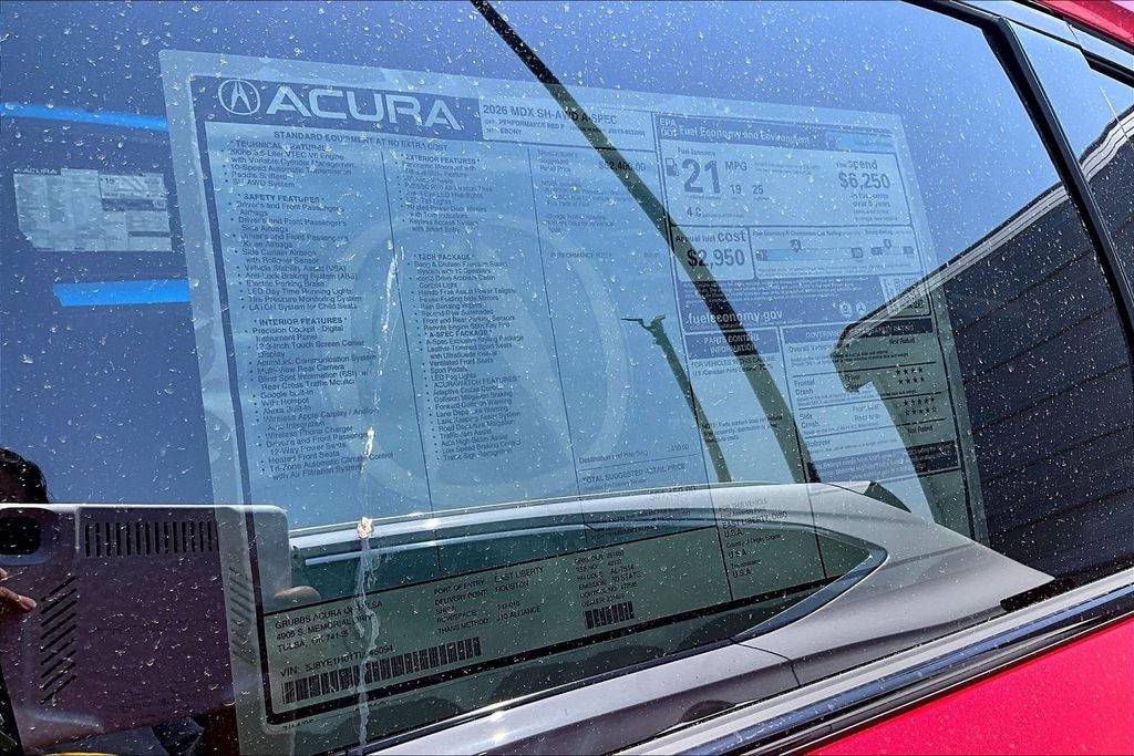 2026 Acura MDX A-Spec SH-AWD
