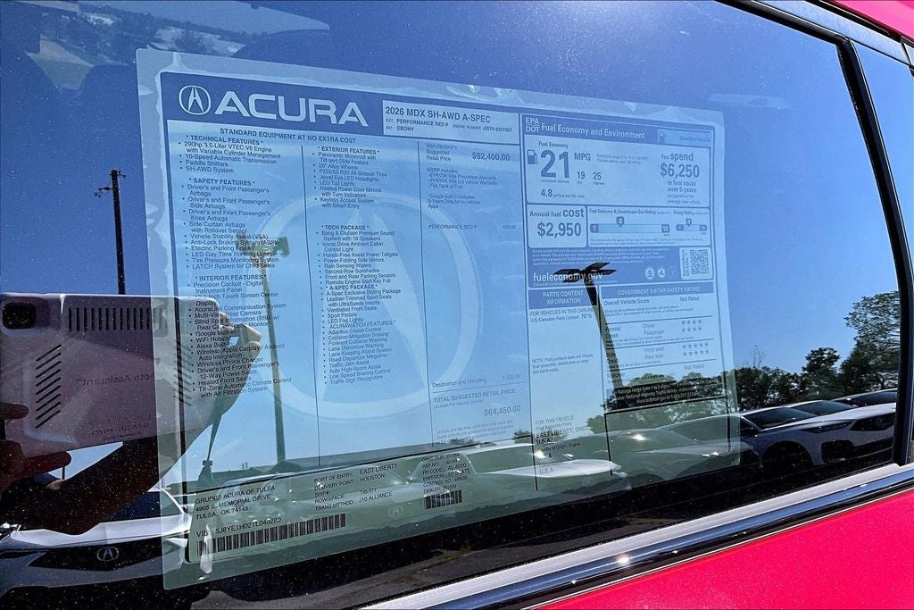 2026 Acura MDX A-Spec SH-AWD
