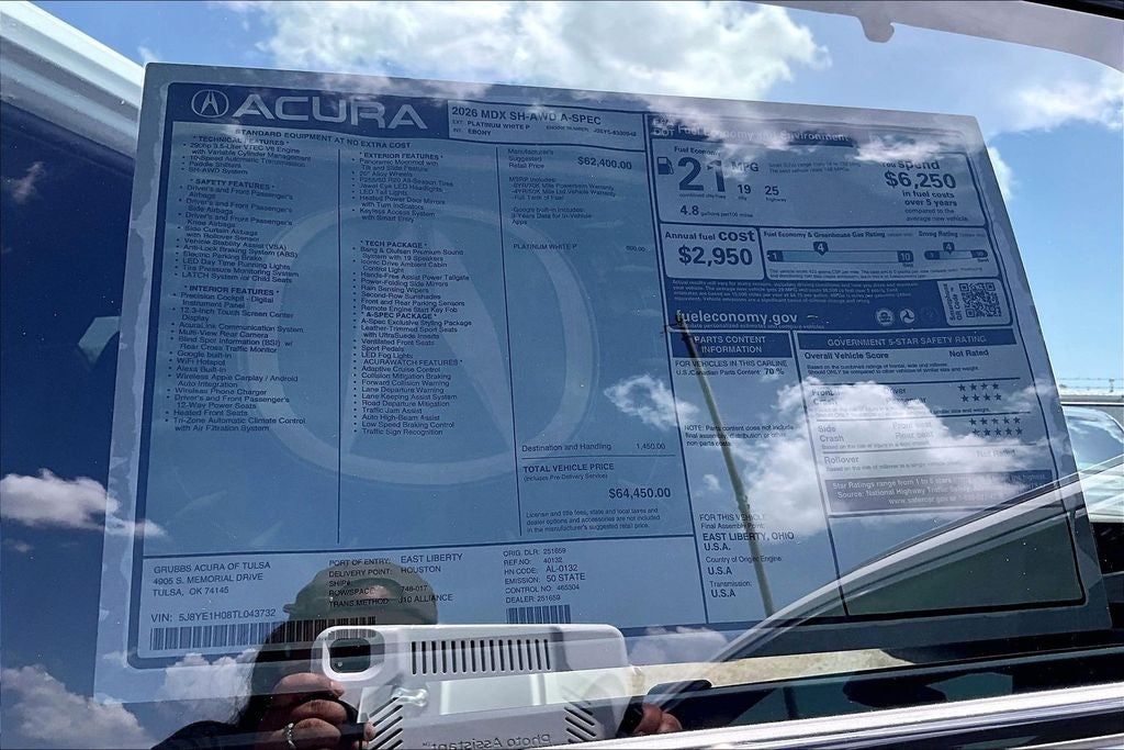 2026 Acura MDX A-Spec SH-AWD