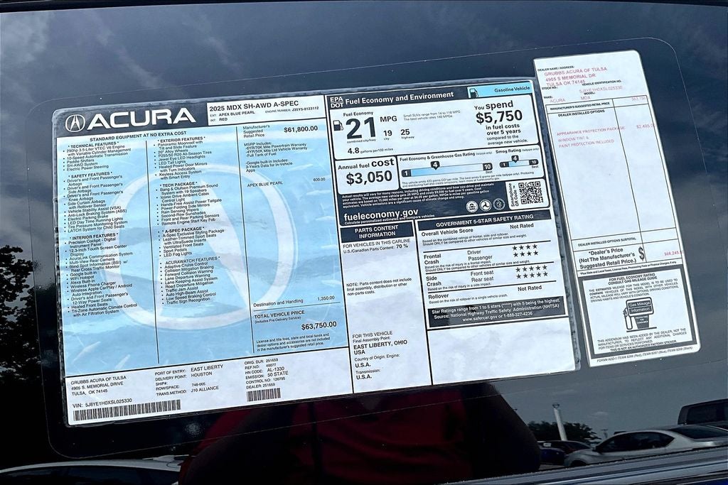 2025 Acura MDX A-Spec SH-AWD