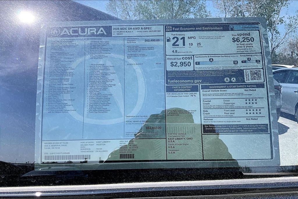 2026 Acura MDX A-Spec SH-AWD