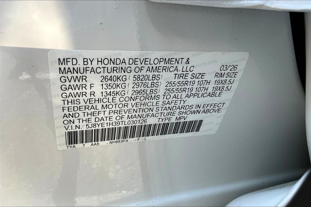 2026 Acura MDX Base SH-AWD