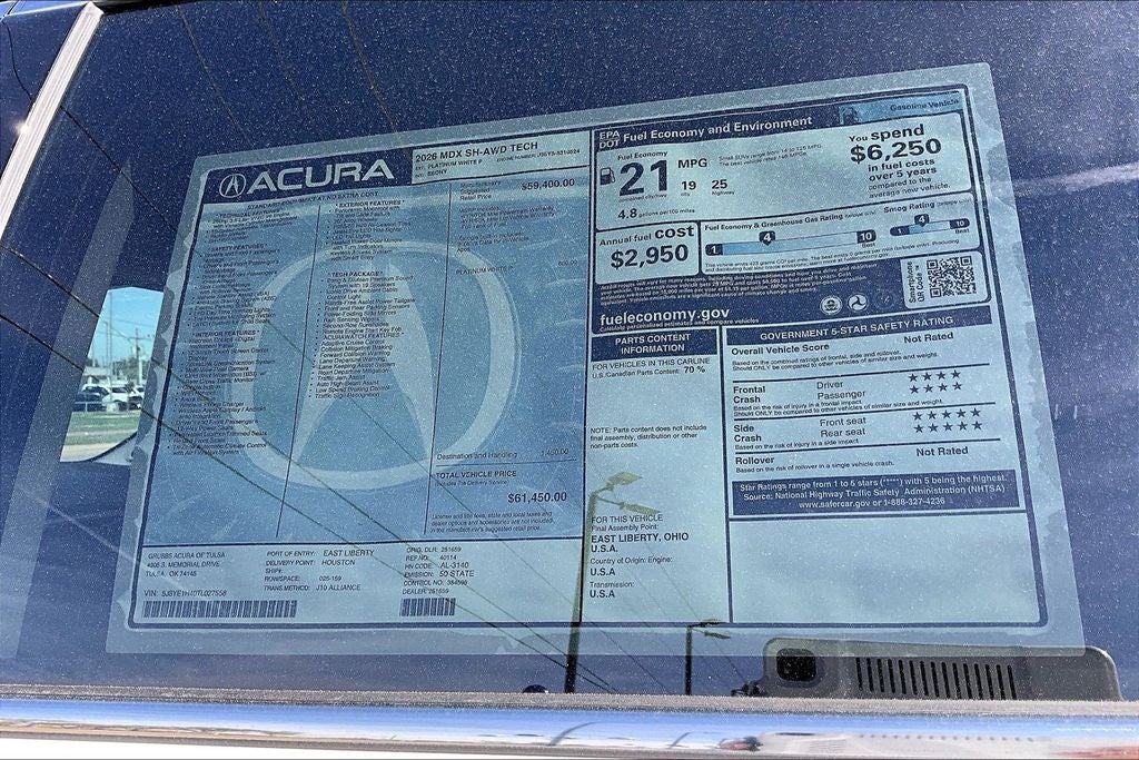 2026 Acura MDX Technology Package SH-AWD