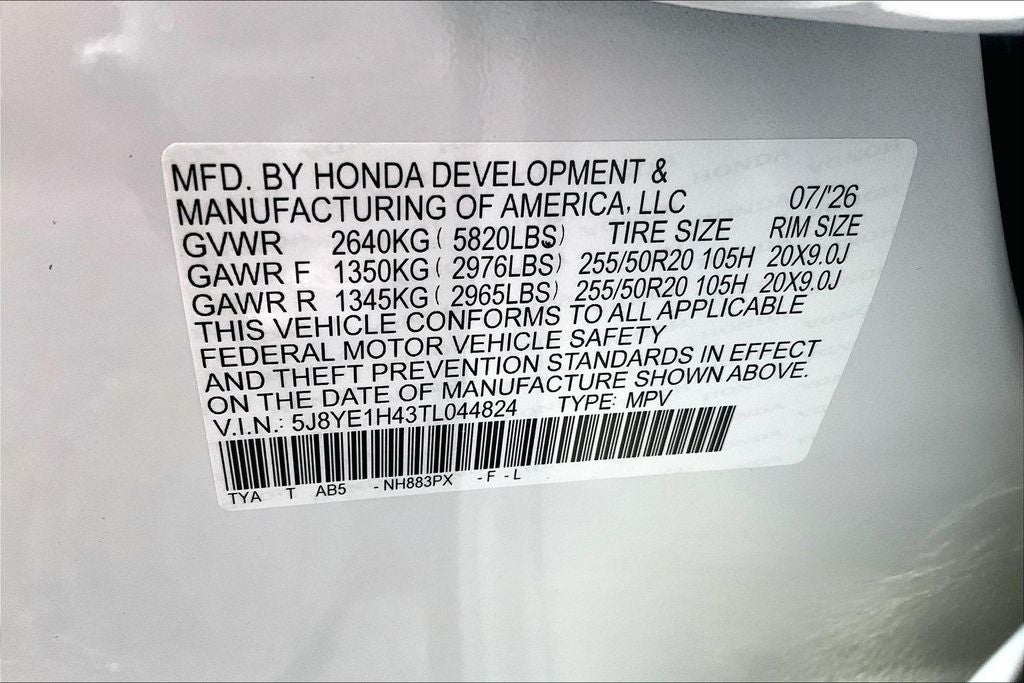 2026 Acura MDX Technology Package SH-AWD