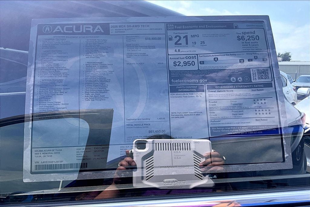 2026 Acura MDX Technology Package SH-AWD