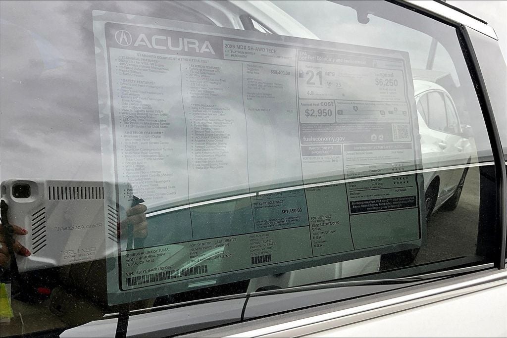 2026 Acura MDX Technology Package SH-AWD