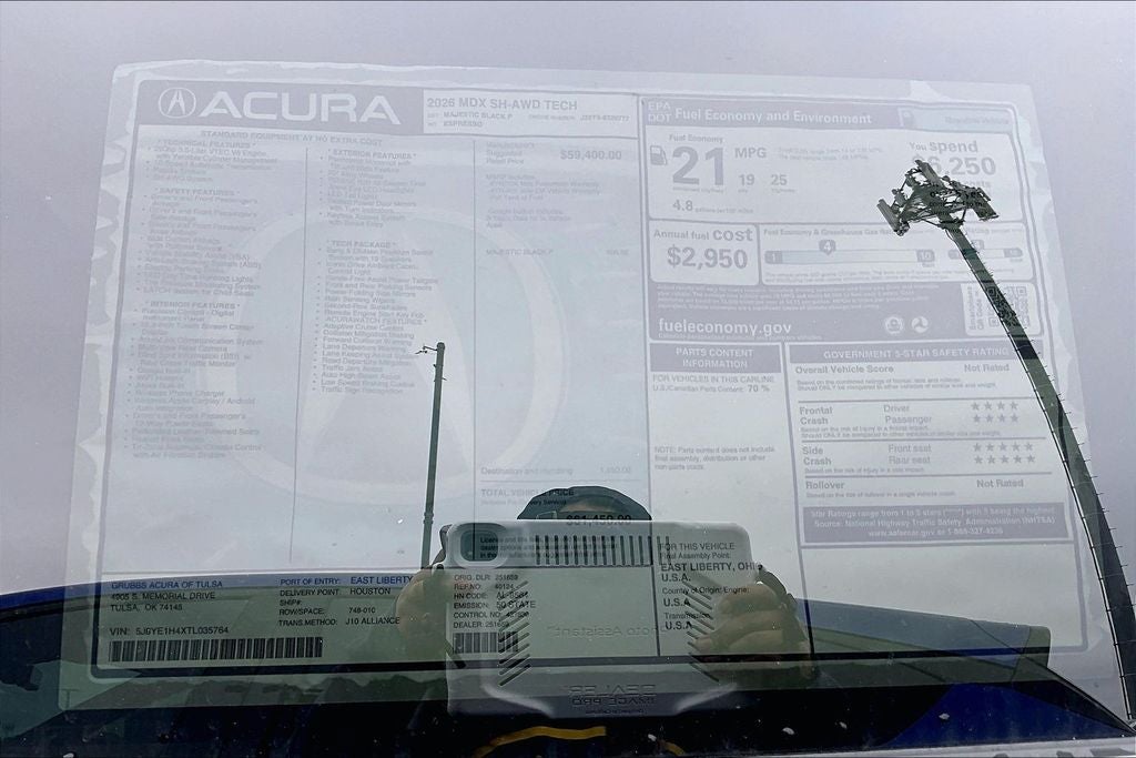 2026 Acura MDX Technology Package SH-AWD