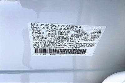 2026 Acura MDX Advance Package SH-AWD