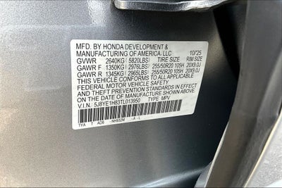 2026 Acura MDX Advance Package SH-AWD