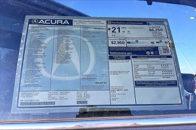 2026 Acura MDX Advance Package SH-AWD