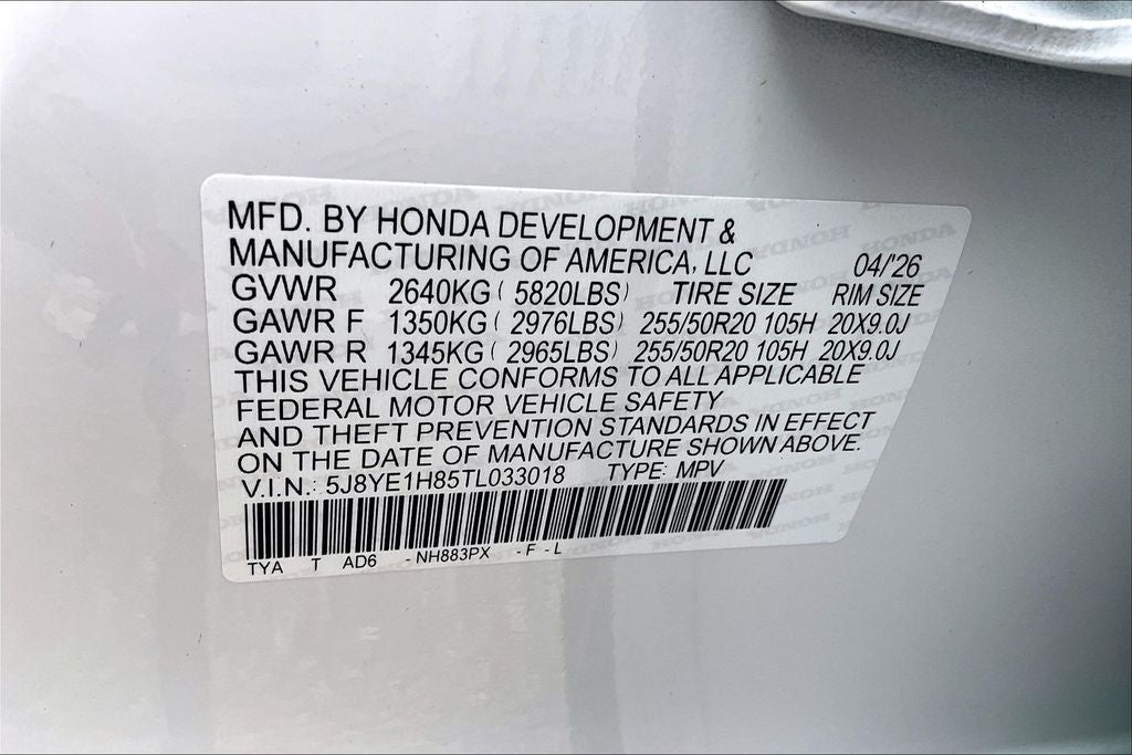 2026 Acura MDX Advance Package SH-AWD