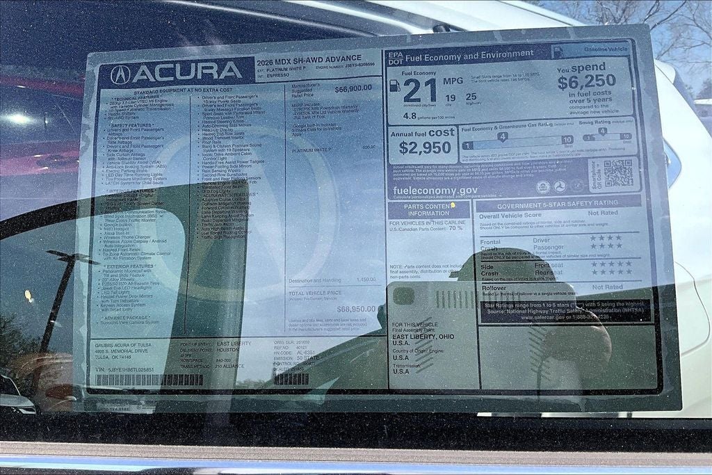 2026 Acura MDX Advance Package SH-AWD