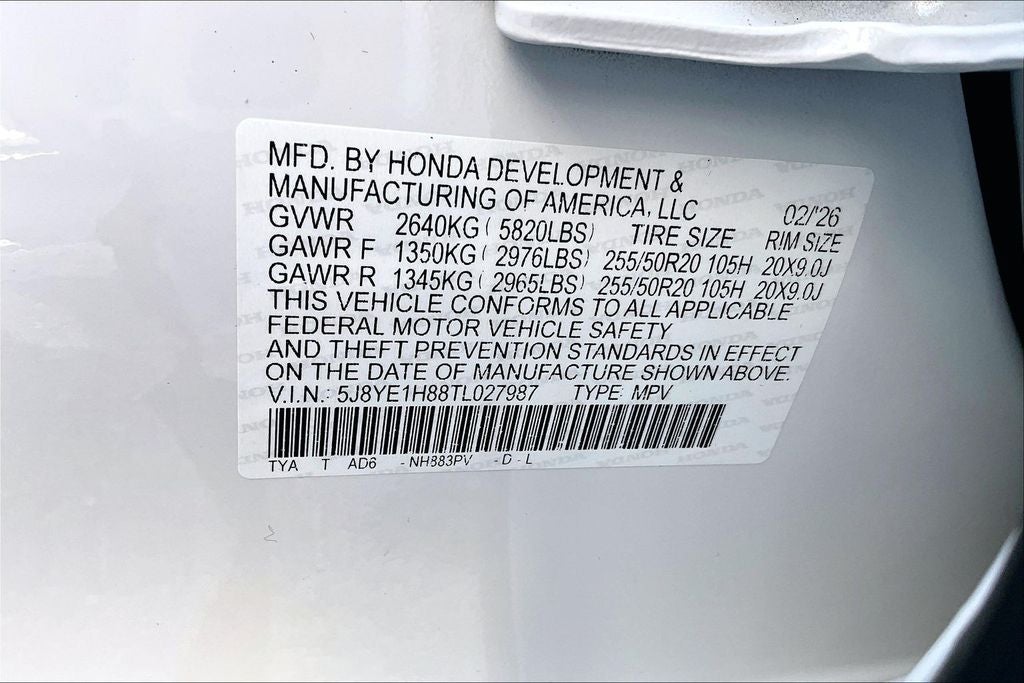 2026 Acura MDX Advance Package SH-AWD