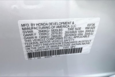 2026 Acura MDX Advance Package SH-AWD