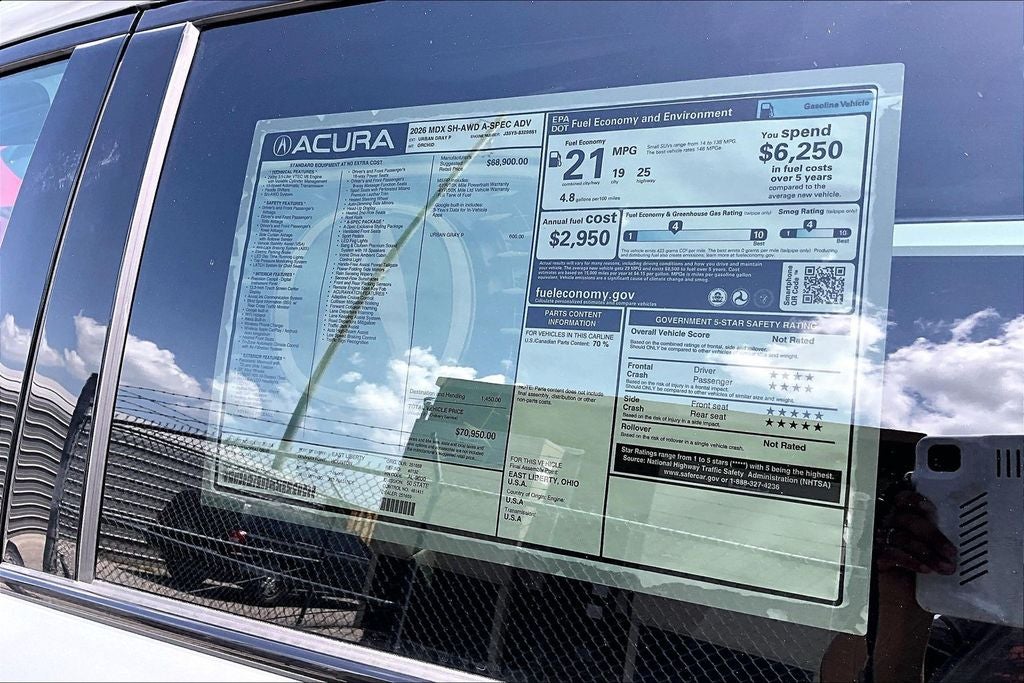 2026 Acura MDX A-Spec Advance Package SH-AWD