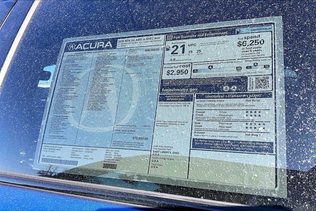 2026 Acura MDX A-Spec Advance Package SH-AWD