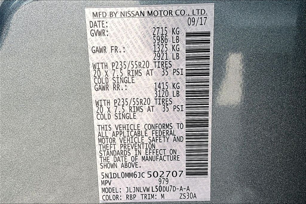 2018 INFINITI QX60 Base