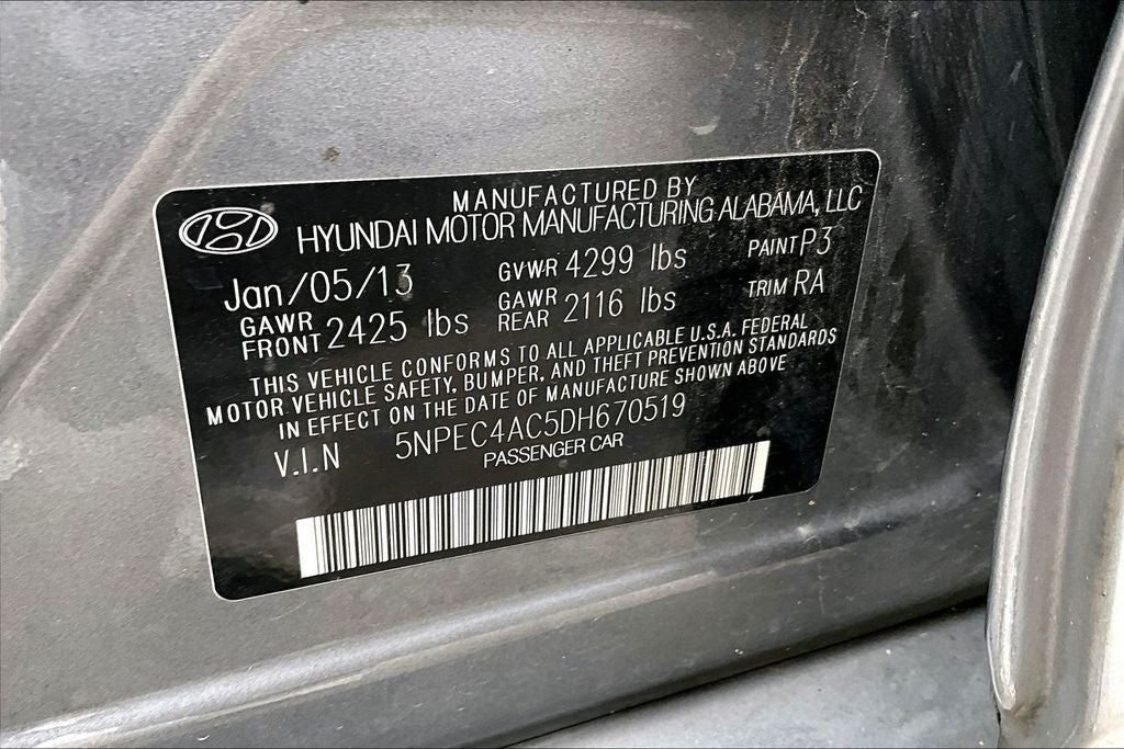 2013 Hyundai Sonata Limited