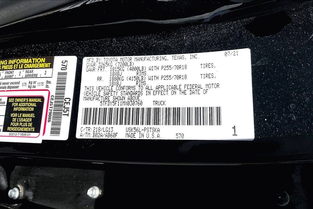 2021 Toyota Tundra SR5