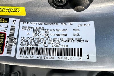 2017 Toyota Tacoma Limited V6