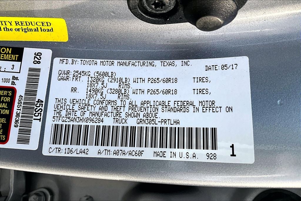 2017 Toyota Tacoma Limited V6