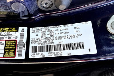 2023 Toyota Tundra Hybrid Platinum