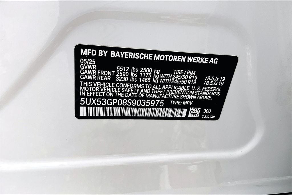 2025 BMW X3 30 xDrive