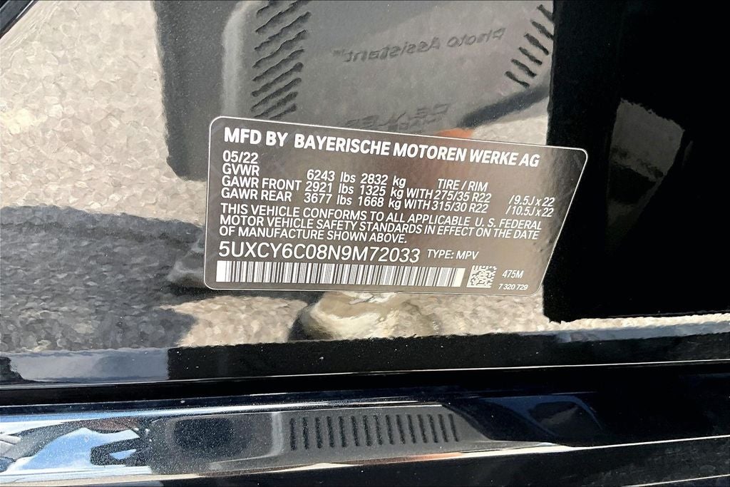 2022 BMW X6 xDrive40i
