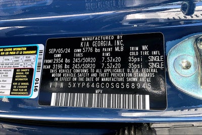 2025 Kia Telluride S